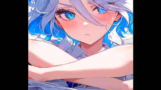 Passionate Anime Couple Ignites Steamy Encounter with Deep Anal Connection