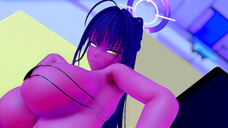 Delva Evelyn Shares Steaming Lesbian Pleasure in Bold Hentai Fantasy