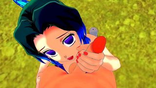 Lovers Melodic Tryst: A Busty Duo Sings Through Wild Hentai Sex