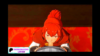 Voluptuous Anime Beauty Ignites Forbidden Romance in Hot Hentai Tryst