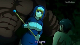 StepMommy LewdTuber Treats Her Cartoon Boyfriend to Seductive Oral Pleasure
