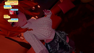 Twin-Tailed Goddess Rides Me Hard in Steaming Hentai Encounter