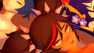 Ghost Meets Maid in Hot Blowjob Battle – A Spellbinding Hentai Encounter