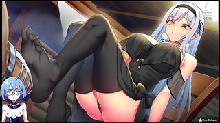 Gwen Surrenders to Wild Hentai Desires—Flooded With Steaming Cum
