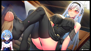 Gorgeous Anime Babe Rides Hard for Mind-Blowing Orgy Adventure