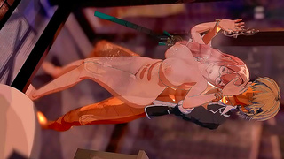 Princess Tempted by Devoted Servant in Forbidden Hentai Romance