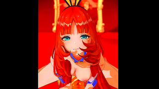 Cosplay Queen Breaks Her Vow with Hot Blowjob in Steamy Anime Encounter